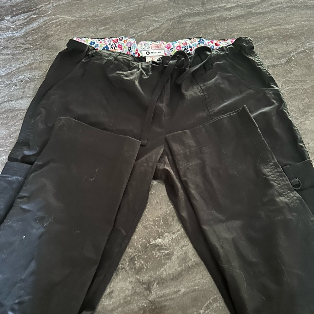 Black womens scrubs